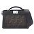 Bolso 2-Way Fendi Peekaboo ISeeU X-Cross Zucca Castaño Negro