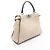 Borsa a mano 2-Way Fendi Peekaboo Regular Marrone Crudo - vista 2