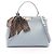 Borsa a mano 2-Way Fendi Peekaboo Regular Blu
