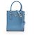 Borsa Prada Saffiano Lux 2Way Blu