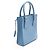 Borsa Prada Saffiano Lux 2Way Blu - vista 2
