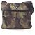 Saffiano Prada TESSUTO CAMOUFL Schultertasche Braun Schwarz Khaki