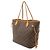 Louis Vuitton Monogram Neverfull MM Tote Bag Braun - Ansicht 3