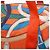 Hermès Borsa a tracolla Hermes AirSilk Duffle 44 Blu Multicolore Arancione - vista 10