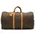 Borsa da viaggio a mano Louis Vuitton Monogram Keepall 60 Marrone - vista 2