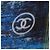 Estola de cashmere Chanel Azul Multicor - vista 6