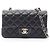 Borsa a tracolla Chanel Mini Matelassé 20 Nero