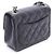Borsa a tracolla Chanel Mini Matelassé Nero - vista 2