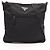 Borsa a tracolla Prada Triangle Plate Nero