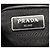 Borsa a tracolla Prada Triangle Plate Nero - vista 4