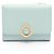Bulgari Cartera tri-fold Bvlgari de piel verde