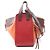 Borsa Loewe Hammock Small Borsa a mano 2-Way Marrone Rosso Arancione