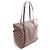 Borsa Tote Louis Vuitton Totally MM Damier Ebene Marrone - vista 2
