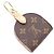 Charm Porta Borse Cane Monogram Louis Vuitton Marrone - vista 2