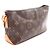 Borsa a tracolla Louis Vuitton Trotteur Marrone - vista 2