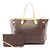 Borsa Tote Louis Vuitton Neverfull GM Marrone