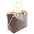 Borsa Tote Louis Vuitton Neverfull GM Marrone - vista 2