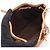Noe Borsa Louis Vuitton Nano Noé Monogram Marrone - vista 3