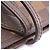 Borsa Tote Louis Vuitton Neverfull MM Damier Ebene Cerise Marrone - vista 9
