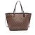 Borsa Tote Louis Vuitton Neverfull MM Marrone