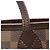 Borsa Tote Louis Vuitton Neverfull MM Marrone - vista 9