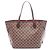 Borsa Tote Louis Vuitton Neverfull MM Damier Ebene Marrone