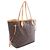 Borsa Tote Louis Vuitton Neverfull MM Marrone - vista 2