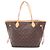Borsa Tote Louis Vuitton Neverfull MM Marrone