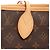 Borsa Tote Louis Vuitton Neverfull MM Marrone - vista 6