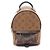 Louis Vuitton Palm Springs Mini Rucksack Marrone Nero