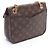 Borsa a tracolla Louis Vuitton Passy Monogram Marrone Nero - vista 2