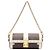 Borsa a tracolla Louis Vuitton Papillon Trunk Monogram Marrone Bianco