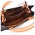 Céline Celine Small Vertical Cabas Triomphe 2-Way Tote Bag Marrone Nero - vista 3