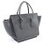 Céline Celine Tie Bag Shopper aus grauem Leder Braun - Ansicht 2
