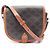 Céline Celine CELINE Borsa Folco Medium Triomphe Marrone Nero