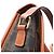 Céline Celine CELINE Borsa Folco Medium Triomphe Marrone Nero - vista 6
