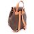 Céline Sac à dos/Sac à main Celine Macadam Marron - vue 2