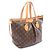 Borsa Louis Vuitton Palermo PM Marrone - vista 2