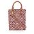 Borsa Louis Vuitton Petite Sac Plat Monogram Jacquard Marrone Bordò
