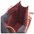 Borsa Louis Vuitton Petite Sac Plat Monogram Jacquard Marrone Bordò - vista 3