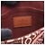 Borsa Louis Vuitton Petite Sac Plat Monogram Jacquard Marrone Bordò - vista 4