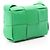 Bottega Veneta Borsa a mano Mini Cassette CANDY Verde - vista 2