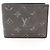 Louis Vuitton Portefeuille Slender Bi-fold Wallet Nero