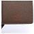 Louis Vuitton Portefeuille Brazza Damier Ebene Bi-fold Long Wallet Marrone - vista 4