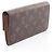 Louis Vuitton Portefeuille Sarah Bi-fold Long Wallet Marrone - vista 2