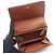 Cartera bi-fold de cuero marrón Louis Vuitton Castaño - vista 3