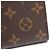 Cartera bi-fold de cuero marrón Louis Vuitton Castaño - vista 7