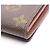 Cartera bi-fold de cuero marrón Louis Vuitton Castaño - vista 8