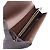 Louis Vuitton Portefeuille Sarah Damier Ebene Bi-fold Long Wallet Marrone - vista 3