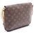 Borsa a tracolla Louis Vuitton Musette Tango Marrone - vista 2